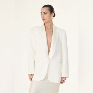 Ronny Kobo Collection White Blazer